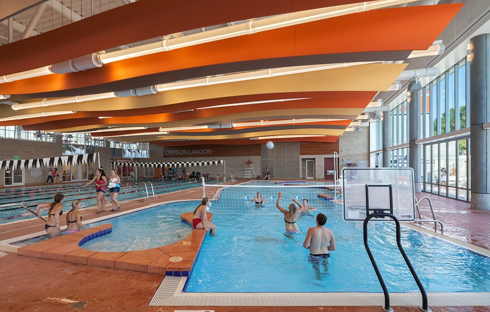 Aquatics in the George S. Eccles Student Life Center