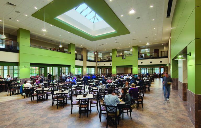 Dining in the Campus Center