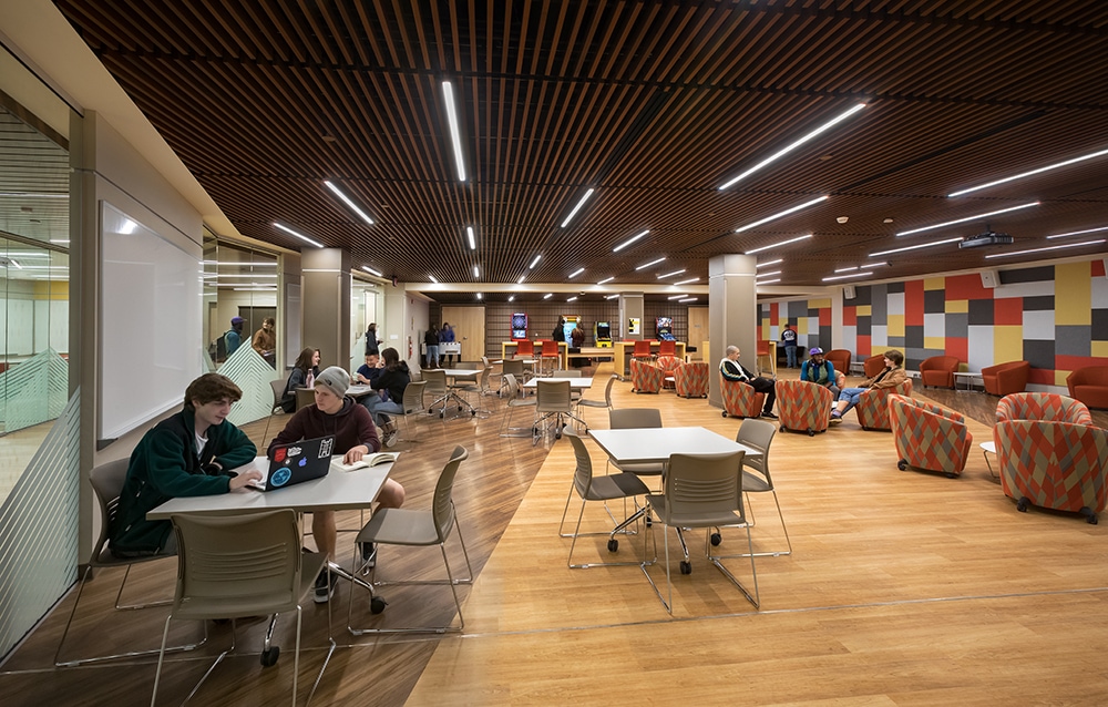 Lowry Student Center Renovation Interior Design