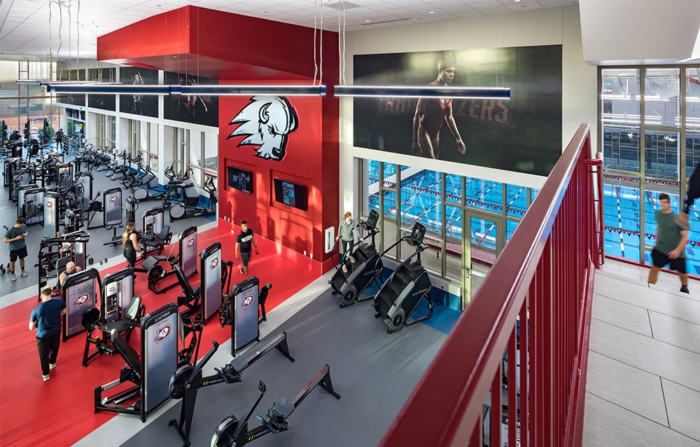 Human Performance Center Interior Design