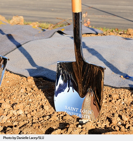 Saint Louis University breaks ground on second residence hall