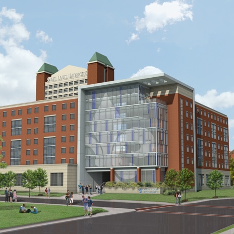 SLU  Trustees approve construction of new residence hall