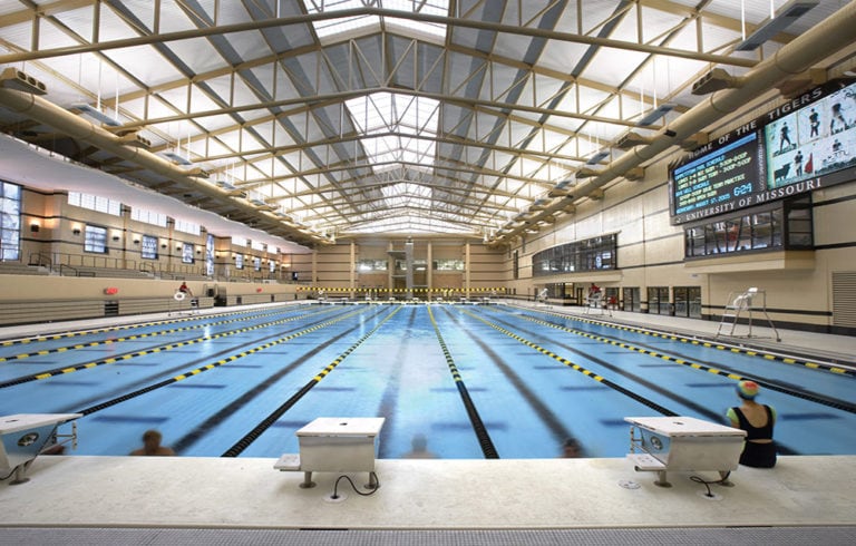 Aquatic Center in Student Recreation Complex