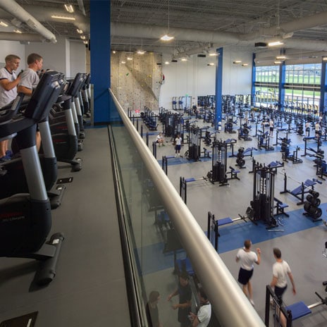 Cadet Fitness Center at the US Air Force Academy Earns LEED Gold