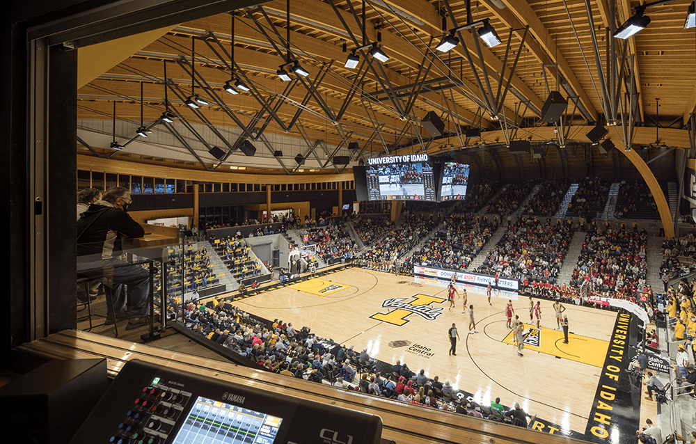 University of Idaho Arena - From the Booth