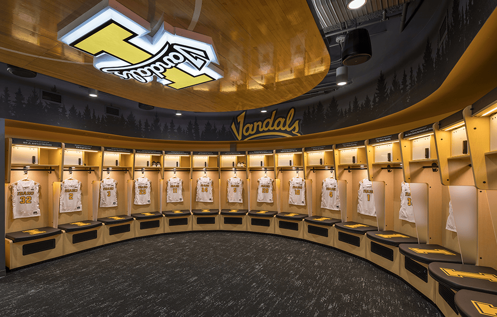 University of Idaho Arena - Locker Room