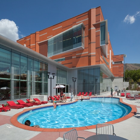 The University of Utah Student Life Center Awarded Athletic Business Aquatic Design Award